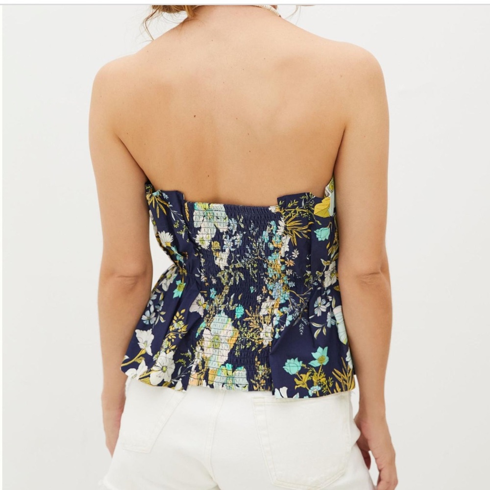 Anthropologie Ruffled Tube Top - Picture 5 of 7